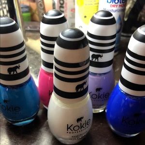 Kokie nail polishes